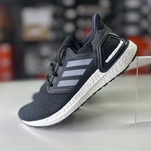 Adidas Ultraboost 20 Black White Athletic Running Shoes FY3457 Men's US Size 8